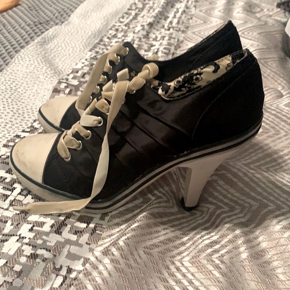 Converse looking heels.